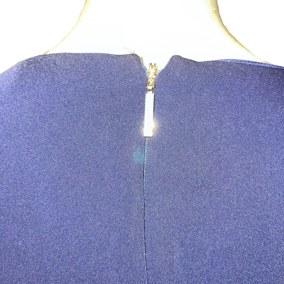 Lauren Raulph Lauren Women’s Navy Blue Sheath Dress Size 10P - Picture 6 of 7